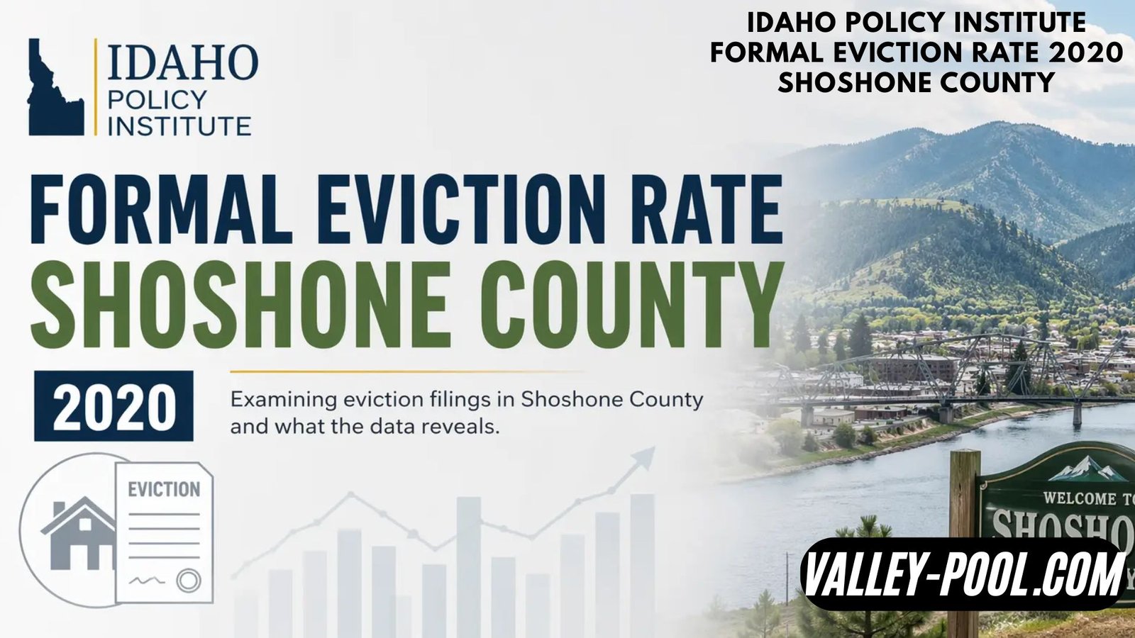 Idaho Policy Institute Formal Eviction Rate 2020 Shoshone County