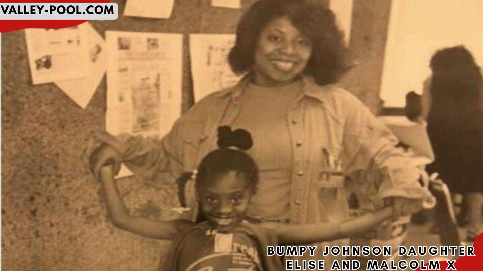Bumpy Johnson Daughter Elise and Malcolm X