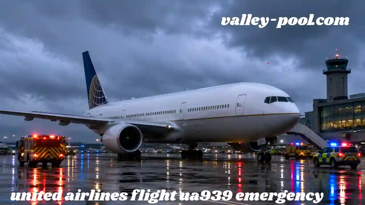 united airlines flight ua939 emergency